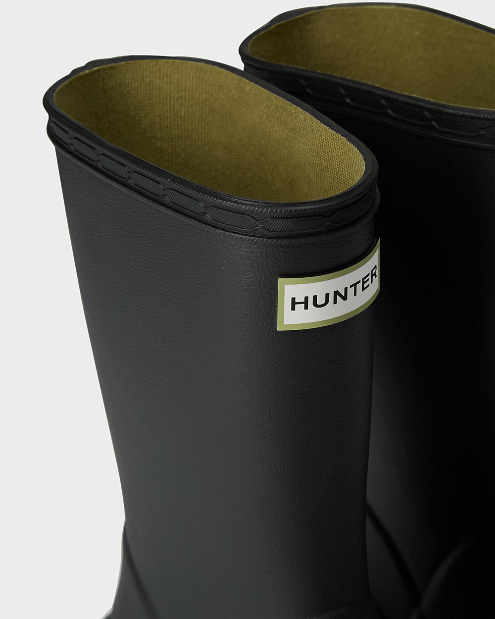 Kids Hunter First Norris - Rain Boots Black - 5963-DVFHG